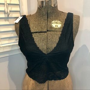 AERIE Lace Longline Plunge Bralette NWT!!